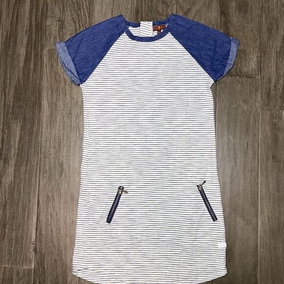 7 For All Mankind Dresses Girls Heather size Large - Picture 1 of 8